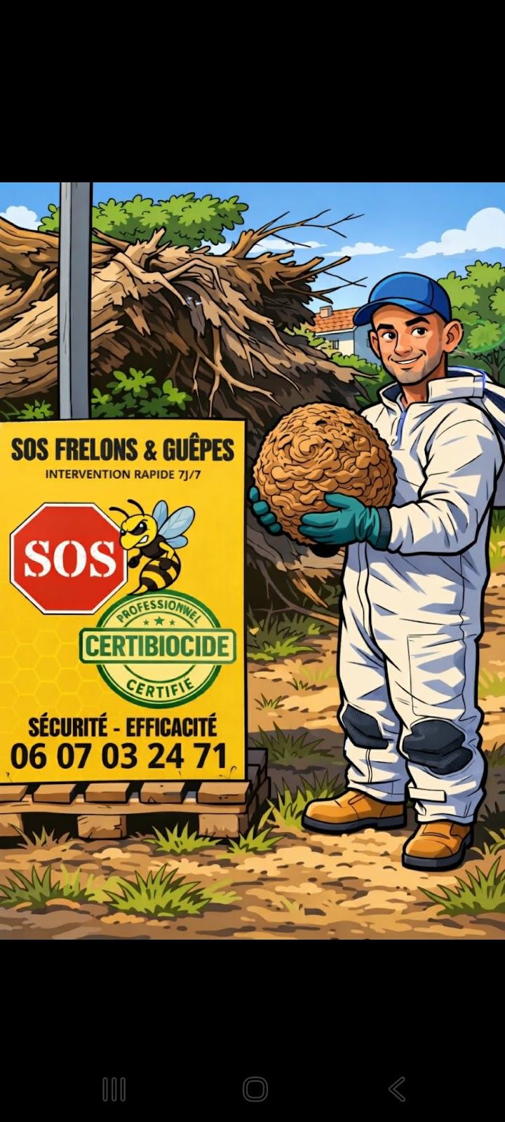 Photo d'intervention